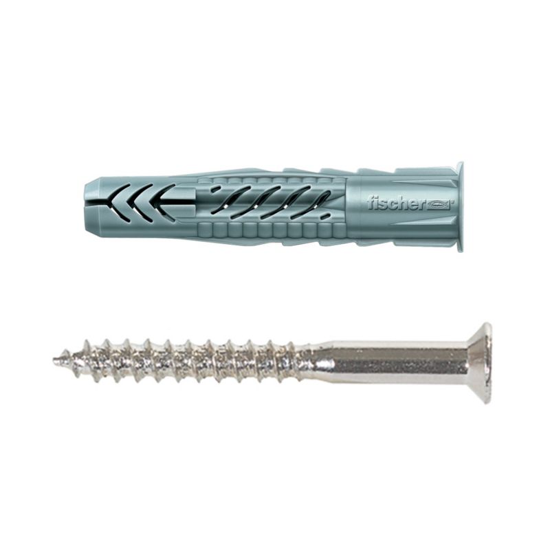 Kołki uniwersalne Fischer UX 6 x 35 mm z wkrętami 25 szt
