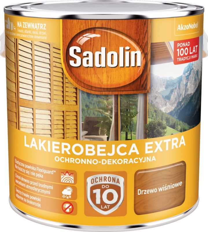 Lakierobejca Sadolin Extra drzewo wiśniowe 2,5 l