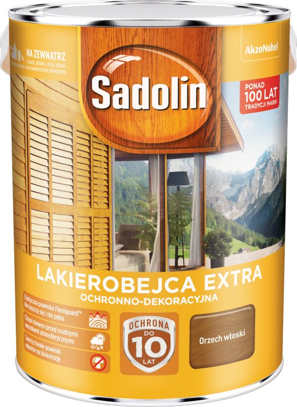 Lakierobejca Sadolin Extra orzech włoski 5 l