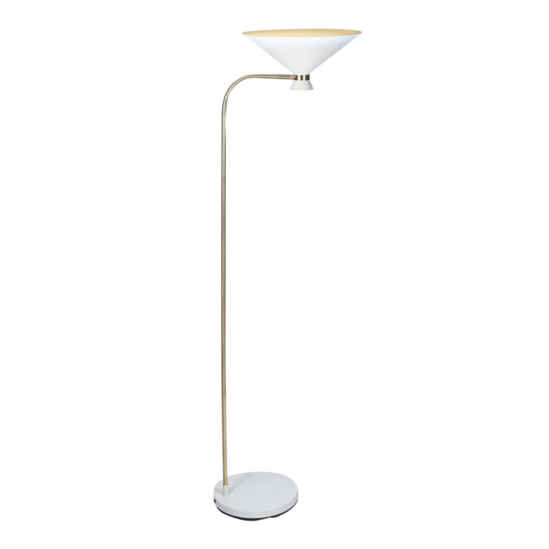 Lampa podłogowa GoodHome Apennin E27 biała