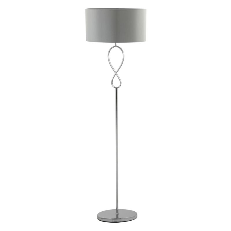 Lampa podłogowa GoodHome Carnavon E27 chrom