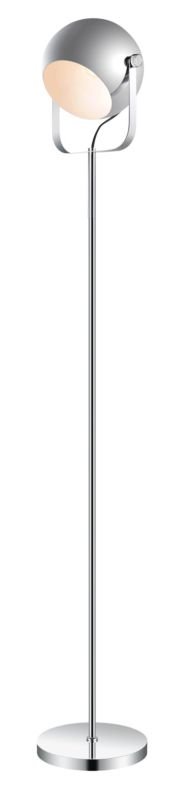 Lampa podłogowa GoodHome Roccheta 1-punktowa E27 chrom