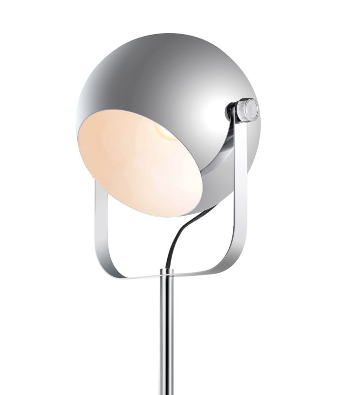 Lampa podłogowa GoodHome Roccheta 1-punktowa E27 chrom