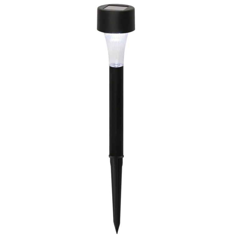Lampa solarna wbijana czarna 10 szt