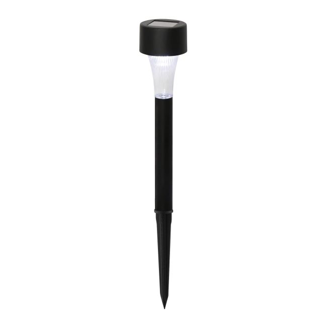 Lampa solarna wbijana czarna 10 szt