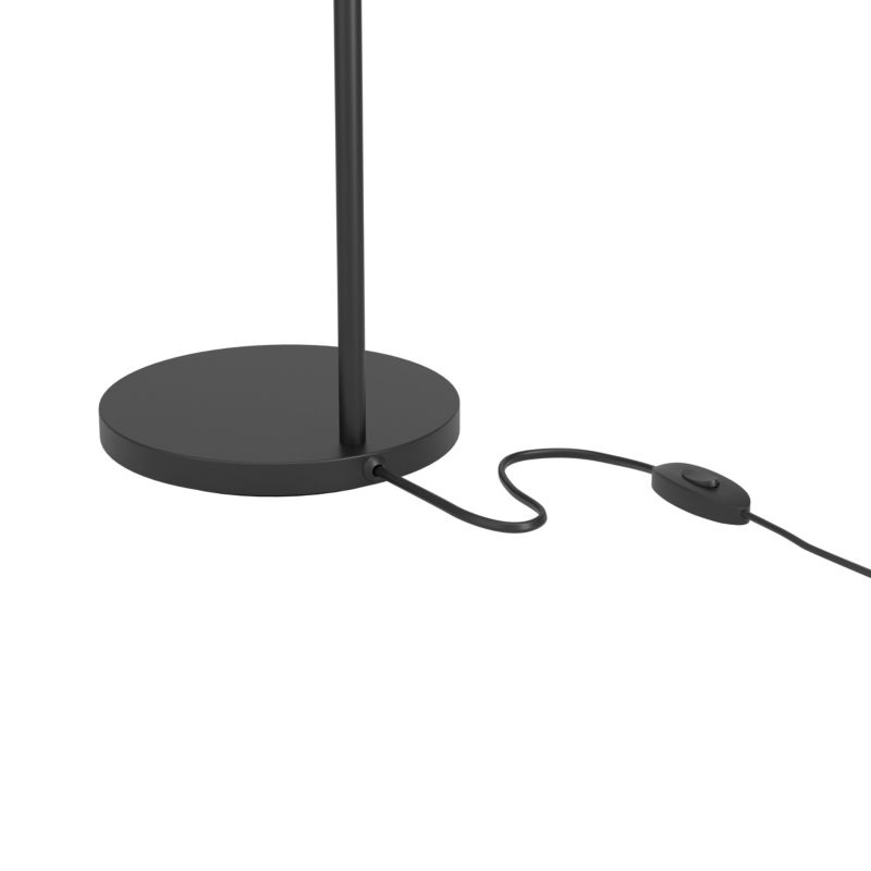 Lampa stołowa GoodHome Smertrio 1-punktowa E27 czarna