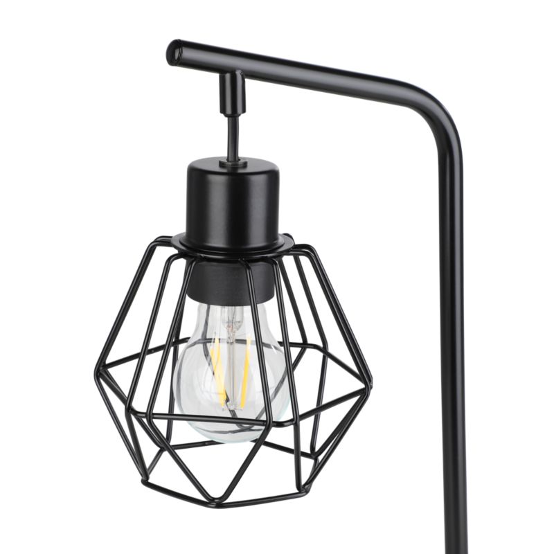 Lampa stołowa GoodHome Smertrio 1-punktowa E27 czarna