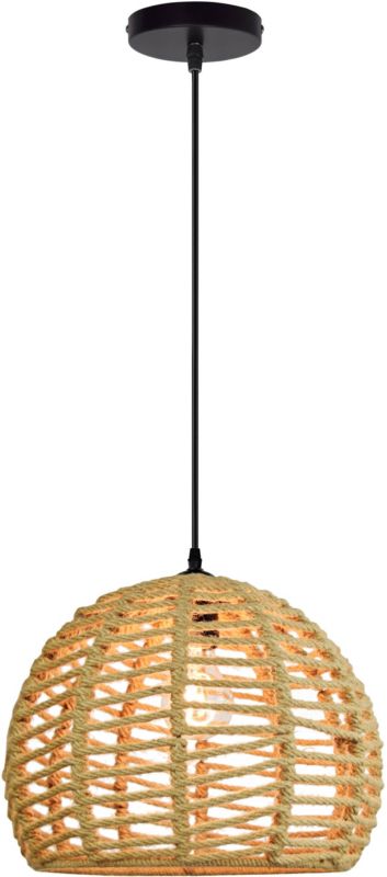 Lampa wisząca Goldlux Otis 1-punktowa E27 bambus