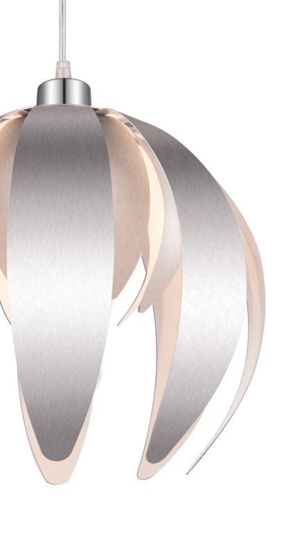 Lampa wisząca GoodHome Pleiones 1-punktowa E27 aluminium