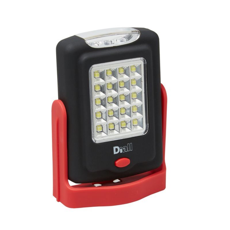 Lampka Diall 20 LED czerwona 150 lm 3 AAA