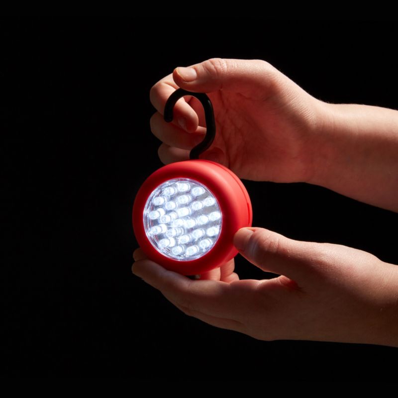 Lampka Diall 24 LED czerwona 60 lm 3 AAA
