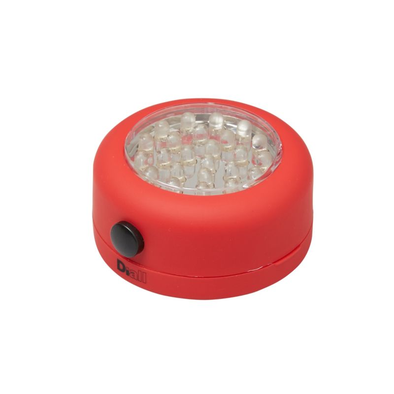 Lampka Diall 24 LED czerwona 60 lm 3 AAA