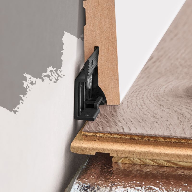 Listwa MDF GoodHome 80 mm biała decor 2