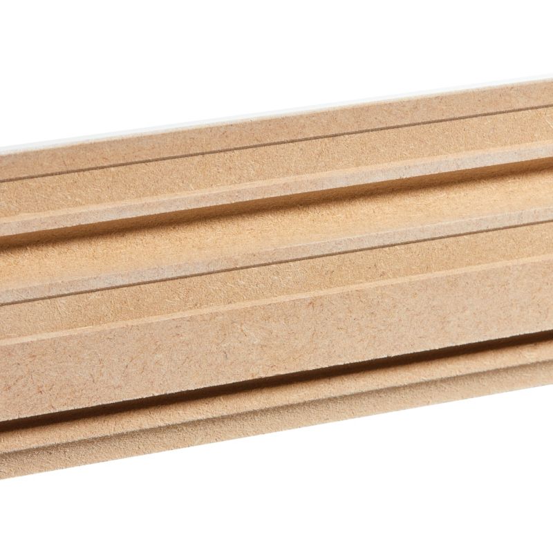Listwa MDF GoodHome 80 mm biała decor 2