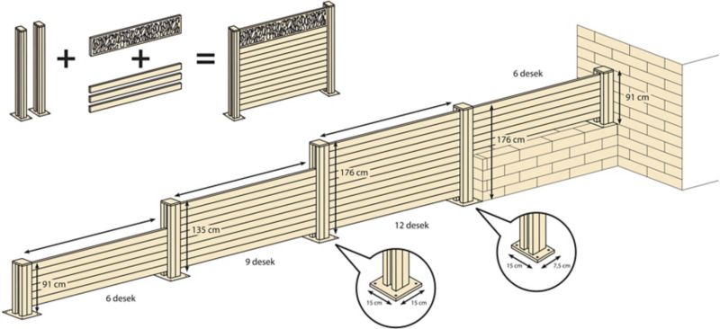 Listwa aluminiowa Blooma Neva 179 cm 2 szt