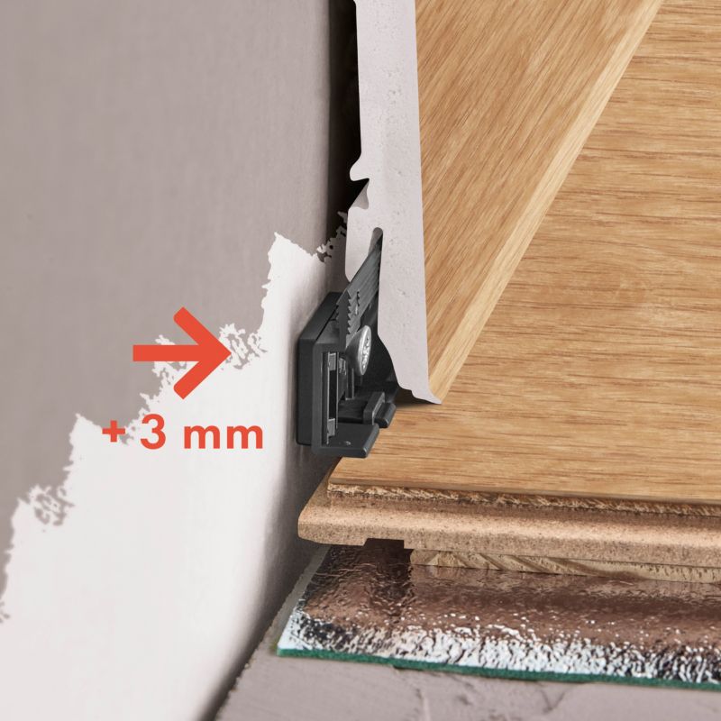 Listwa przypodłogowa PCV GoodHome Apus decor 90