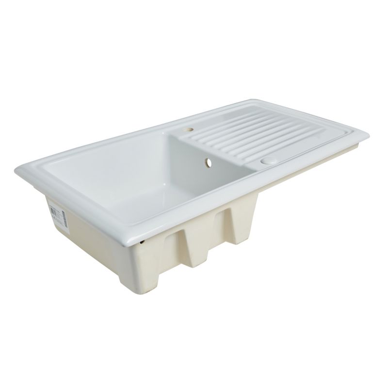 Listwa półokrągła na kable D-line 30 x 15 x 1000 mm biała