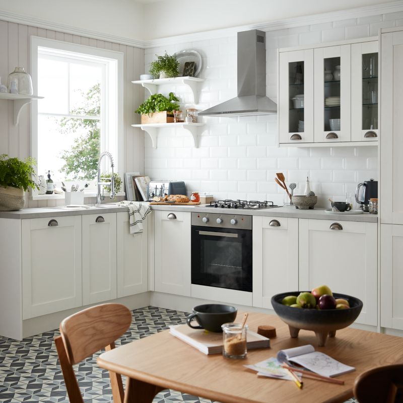 Listwa wieńcząca GoodHome Alpinia 240 x 7,5 cm ivory mat