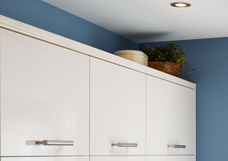 Listwa wieńcząca GoodHome Stevia 240 x 3,5 cm kremowy połysk