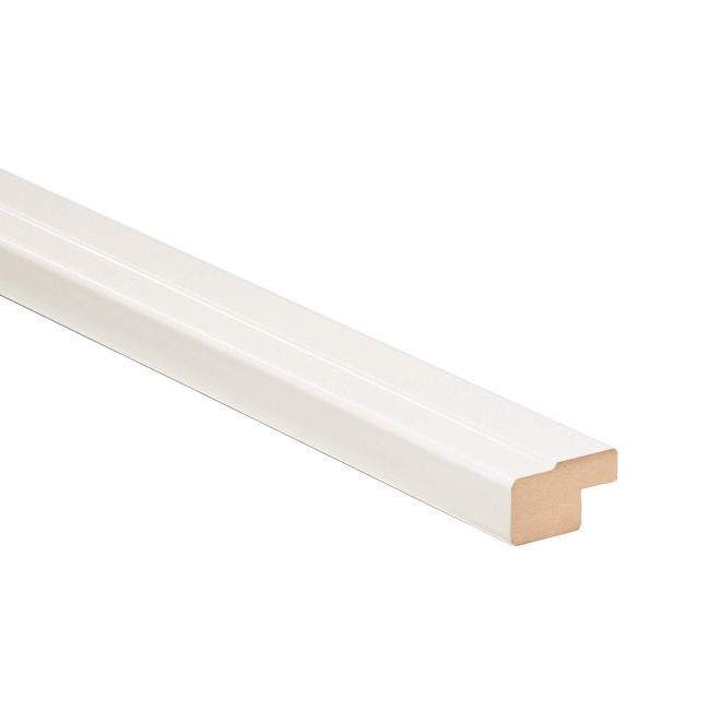Listwa wieńcząca GoodHome Stevia 240 x 3,5 cm kremowy połysk