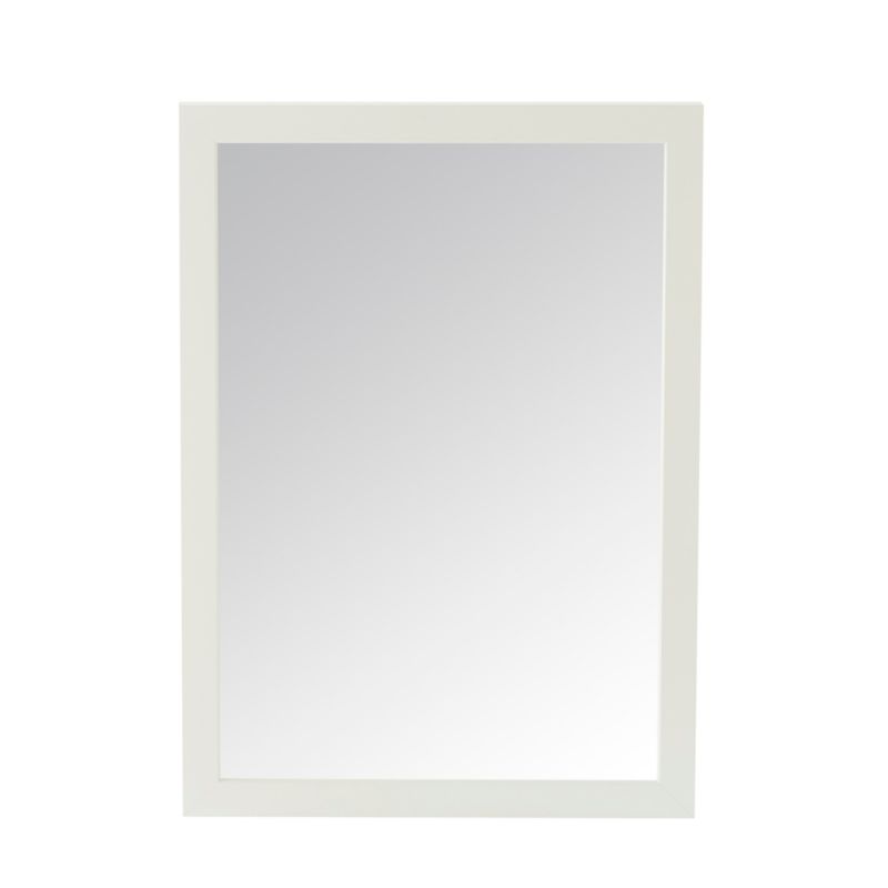 Lustro prostokątne GoodHome Perma 70 x 50 cm w ramie szare