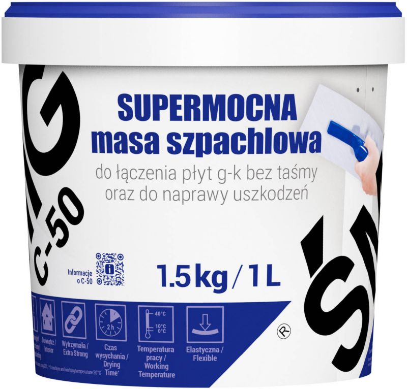 Masa szpachlowa Śmig C-50 1,5 kg