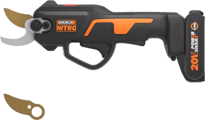 Mini sekator akumulatorowy Worx 25 mm 20 V