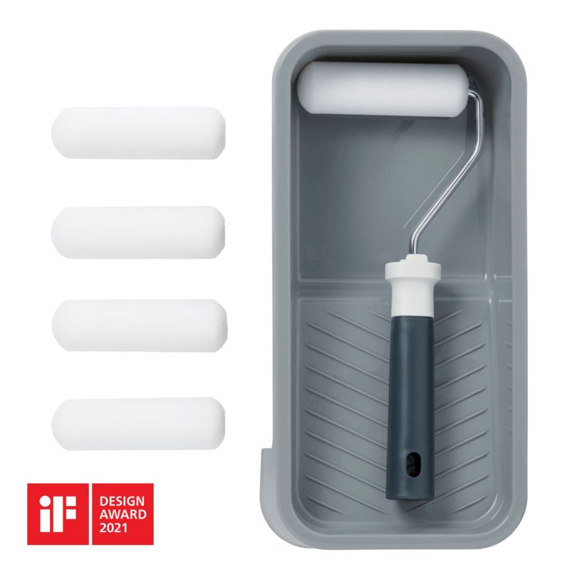 Mini zestaw malarski GoodHome z kuwetą 7 szt