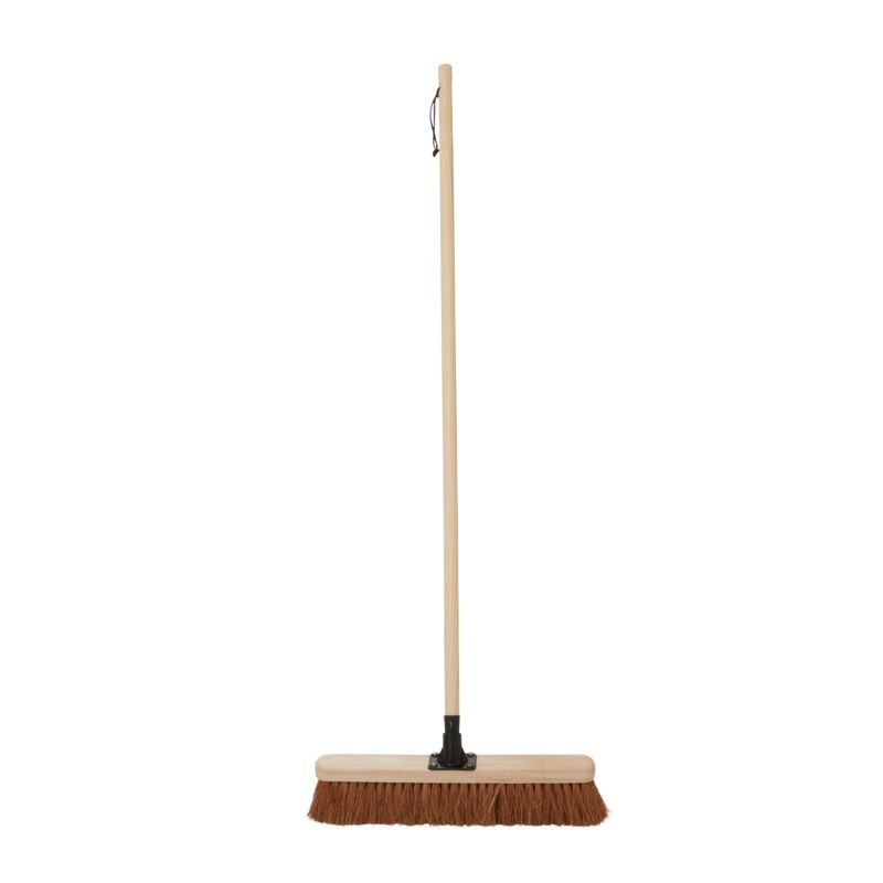 Miotła z włókna kokosowego 45 cm