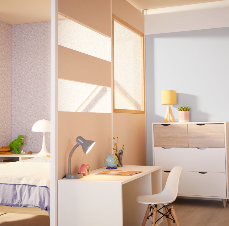 Moduł GoodHome Alara 100 x 100 cm brzoskwiniowo-różowy