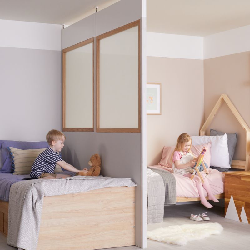 Moduł okno szkło mrożone GoodHome Alara 100 x 100 cm dąb