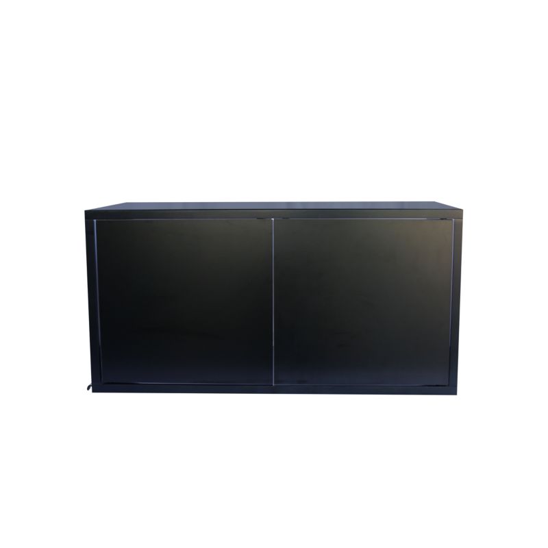 Moduł z drzwiami GoodHome Rigga 60 cm czarny