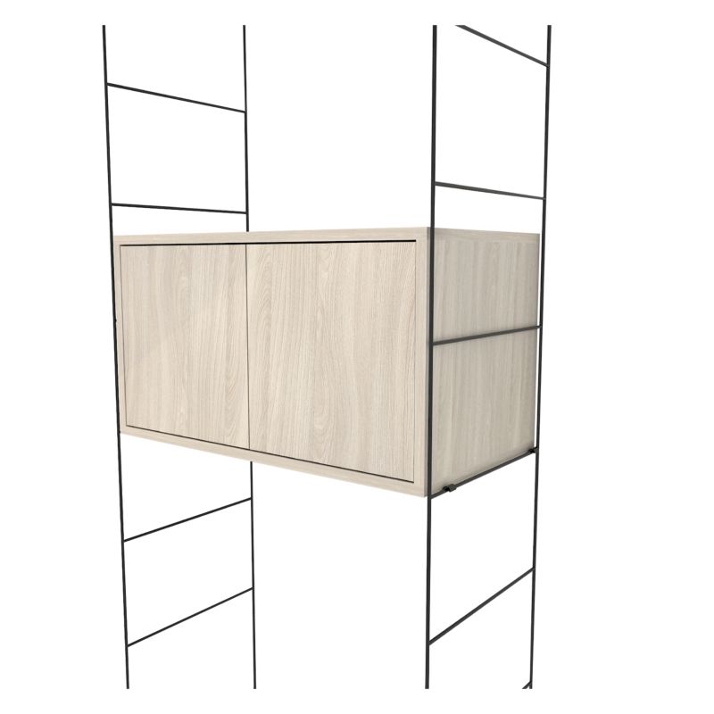 Moduł z drzwiami GoodHome Rigga 60 cm dąb