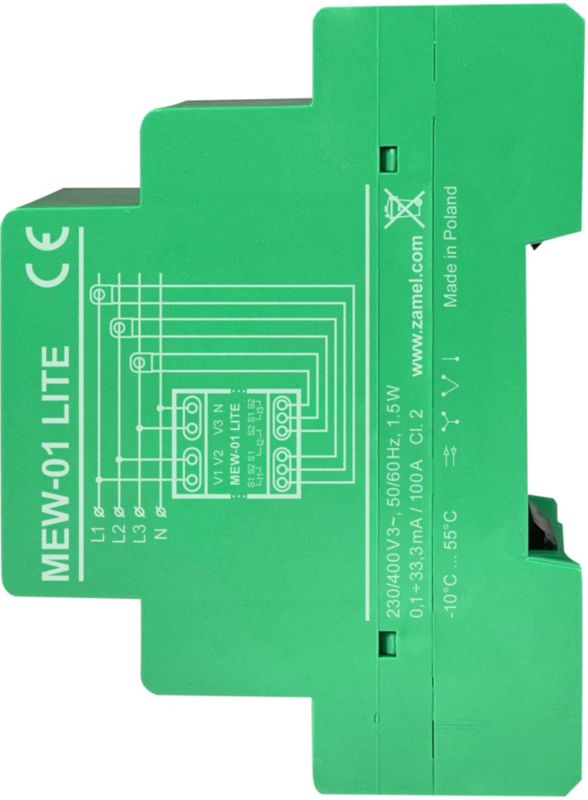 Monitor energii elektrycznej Zamel WiFi MEW-01