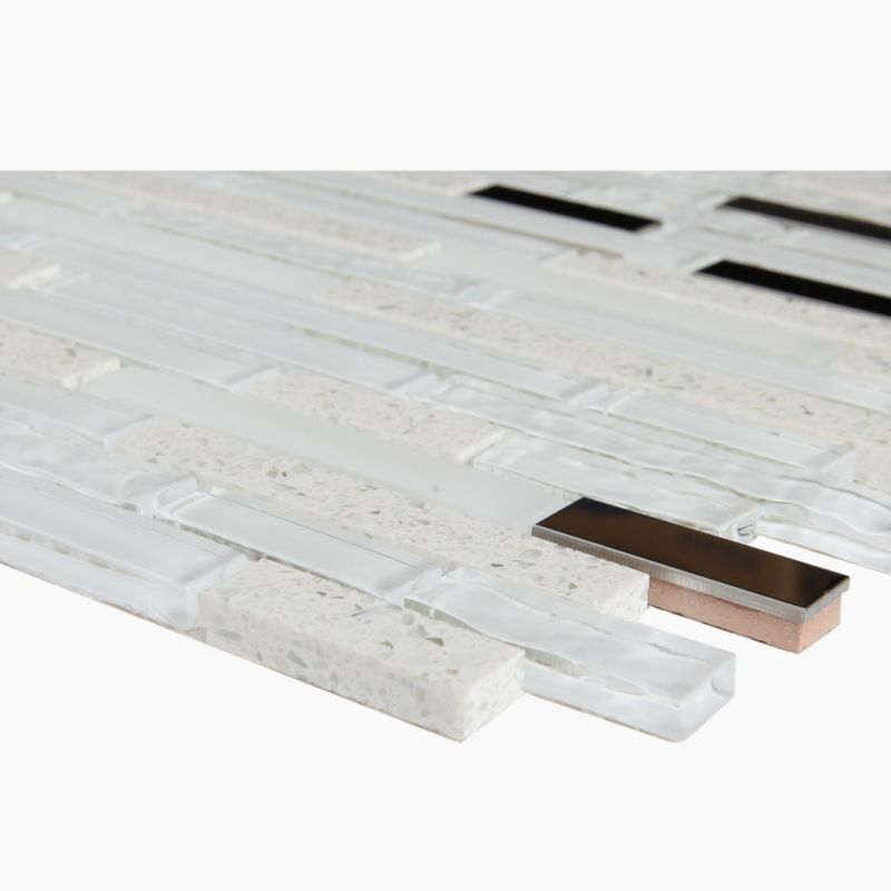 Mozaika Cagliari GoodHome 30 x 30 cm white