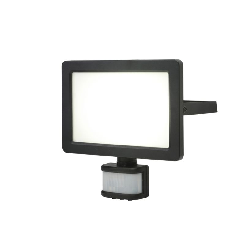 Naświetlacz GoodHome Lucan z czujnikiem ruchu 30 W czarny