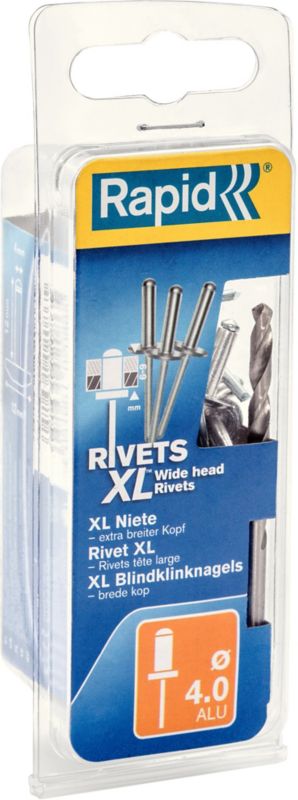 Nity Rapid XL wiertło śr. 4 x 10 mm 50 szt