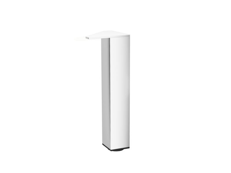 Nóżki meblowe GoodHome Portloe metalowe chrom błyszczący 2 szt