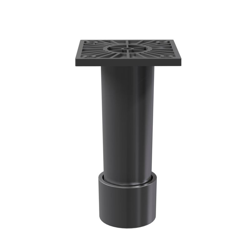 Nóżki regulowane GoodHome Atomia 11 cm szare 2 szt
