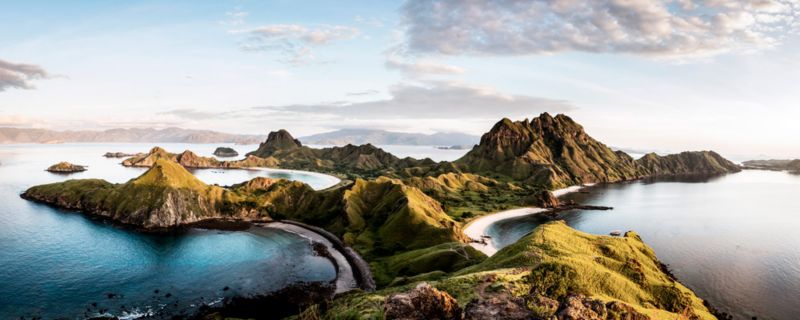 Obraz Canvas 60 x 150 cm Views Komodo