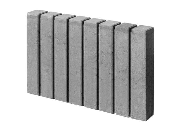 Obrzeże Bruk-Bet Tetron 6 x 30 x 51 cm szare