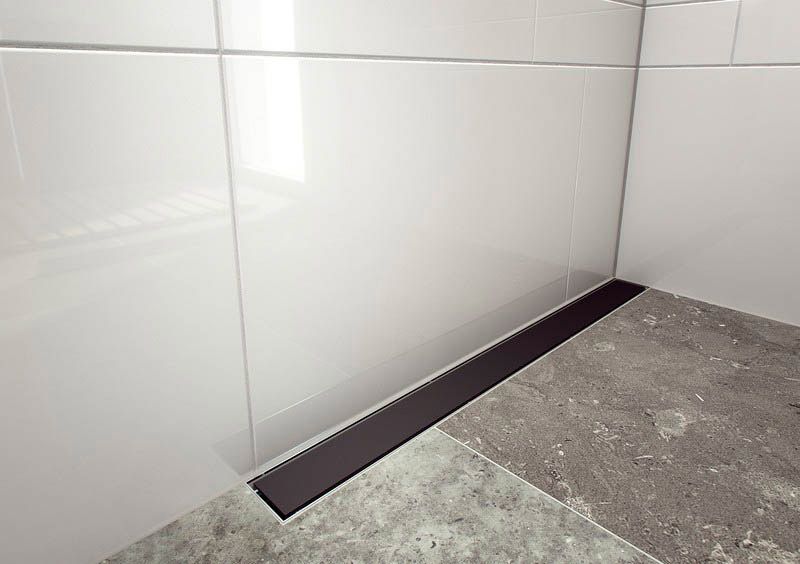 Odpływ liniowy Designe 80 cm czarny