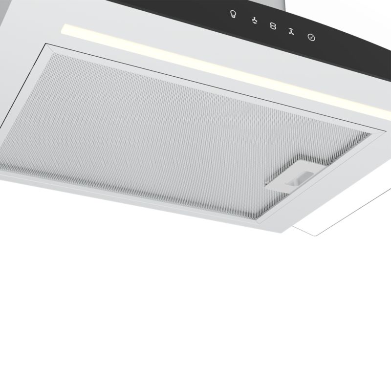 Okap kuchenny GoodHome Linksense Curv 60 cm szkło