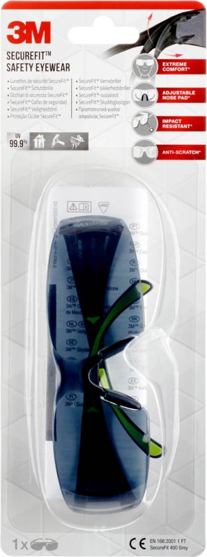 Okulary ochronne 3M SF400GC1