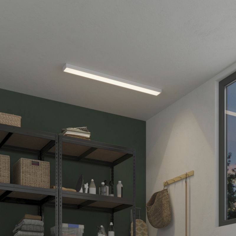 Oprawa LED belka GoodHome Shipton 120 cm biała