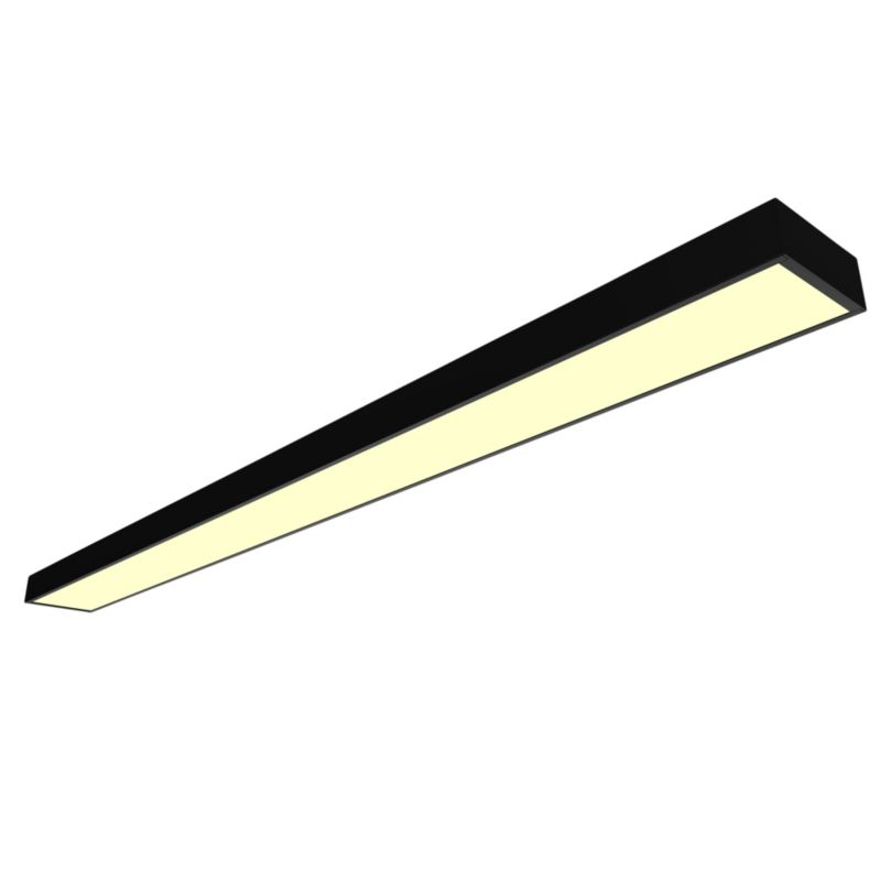 Oprawa LED belka GoodHome Shipton 120 cm czarna
