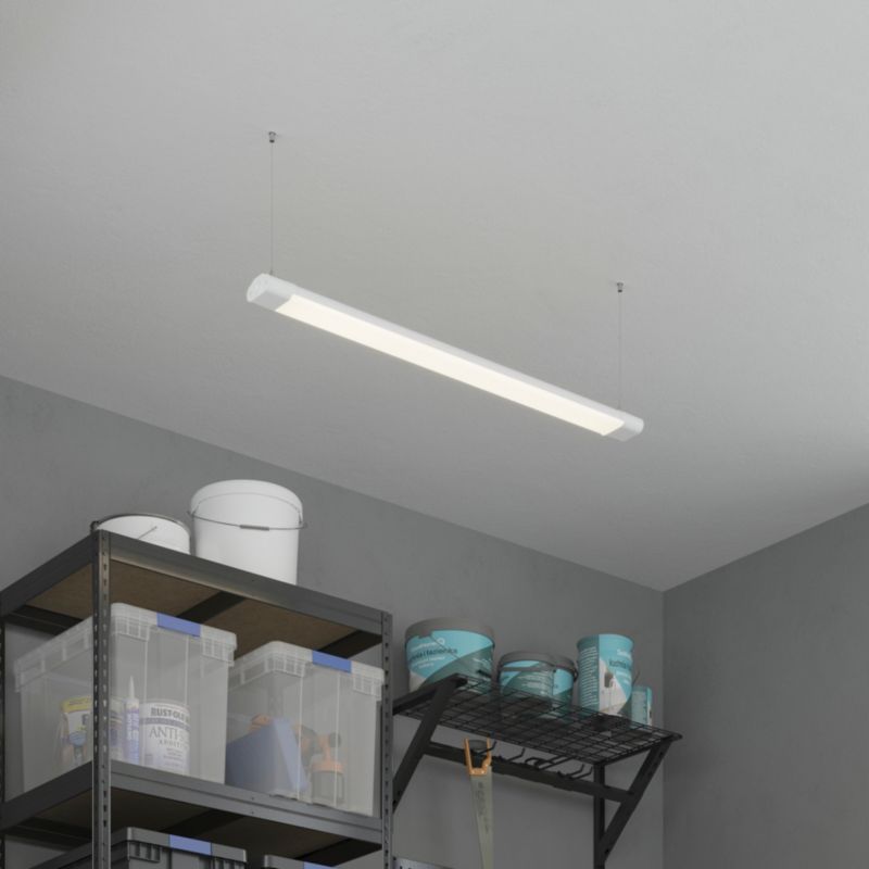 Oprawa belka GoodHome Ayllon zwis 4320 lm IP65 biała