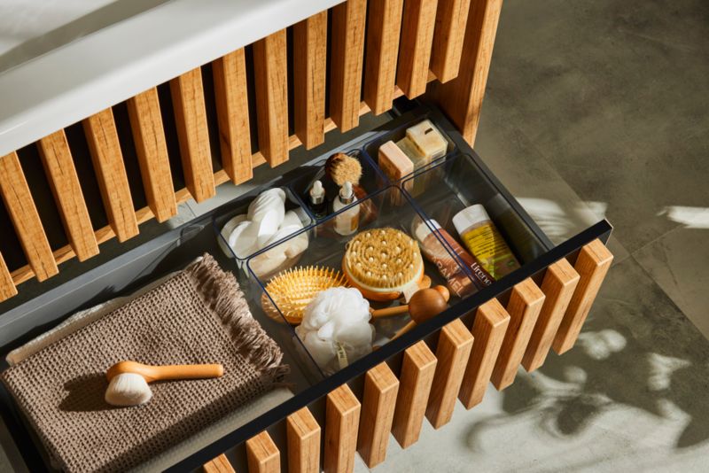 Organizer GoodHome Koros transparentny 5 szt