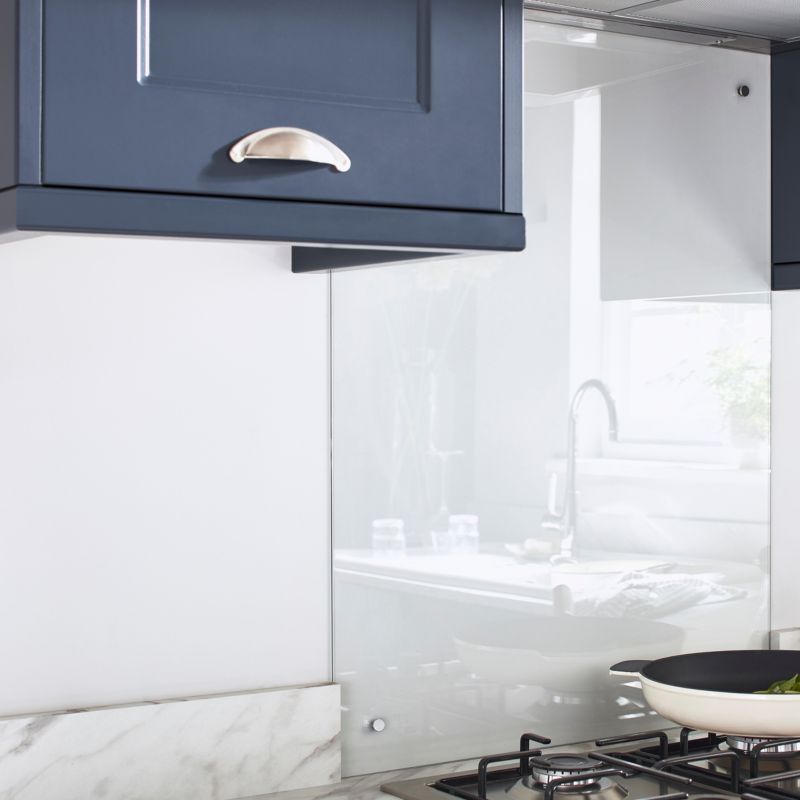Panel kuchenny szklany GoodHome Nashi 60 cm transparentny