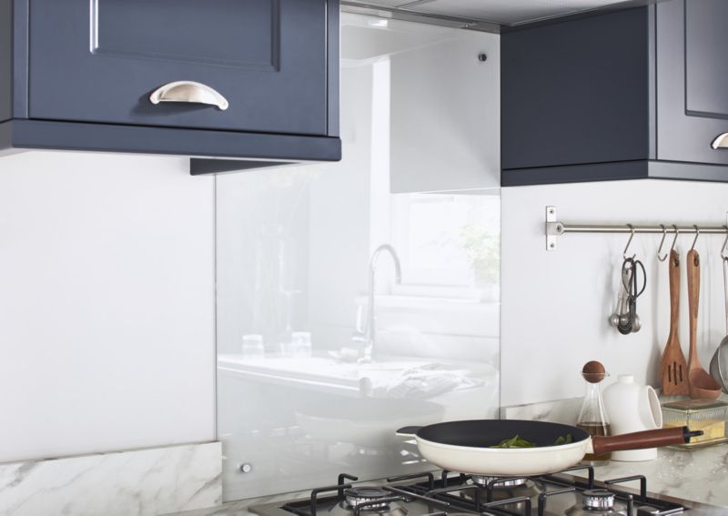 Panel kuchenny szklany GoodHome Nashi 60 cm transparentny